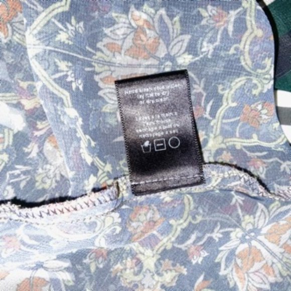 Anthropologie Clover Canyon Long Light Chiffon Top Oversized Sleeveless Tunic - Picture 11 of 11